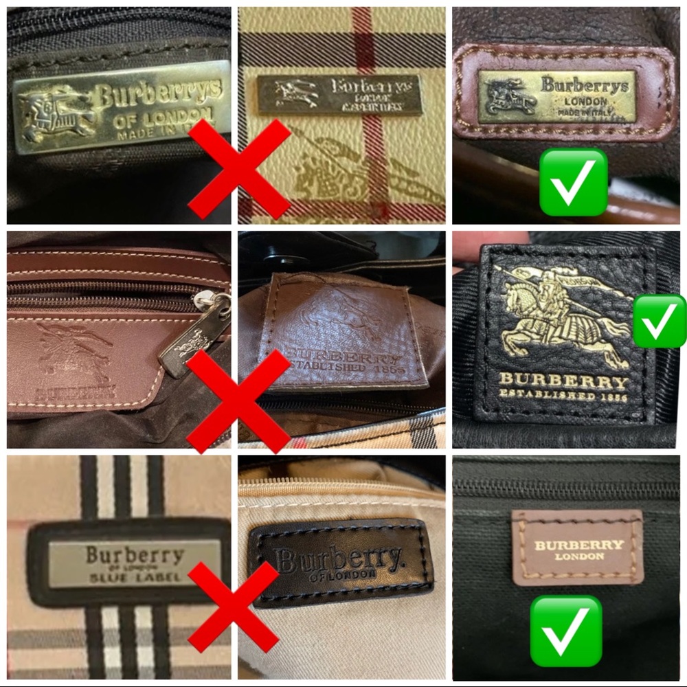 🚨 HOW TO AUTHENTICATE BURBERRY; PART 2 🚨 - Picture 3 of 8